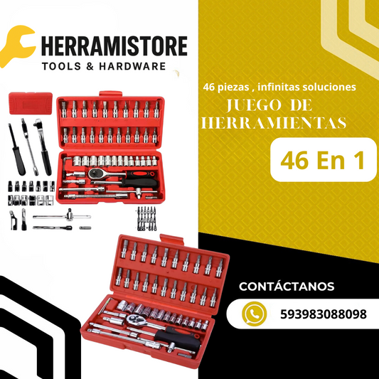 Juego de herramientas 46 en 1