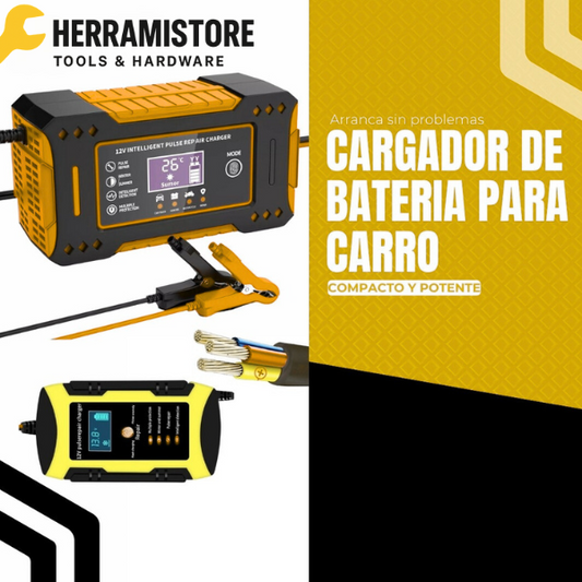 CARGADOR DE BATERIA PARA CARRO